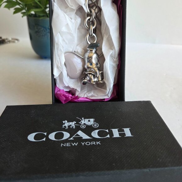 EUC & HTF Coach Dumbo x Disney Key Chain w/box - Picture 7 of 7